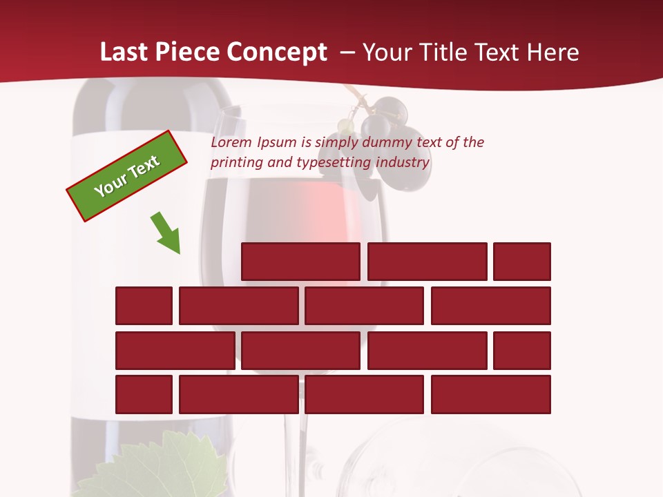 Object Liquor Green PowerPoint Template