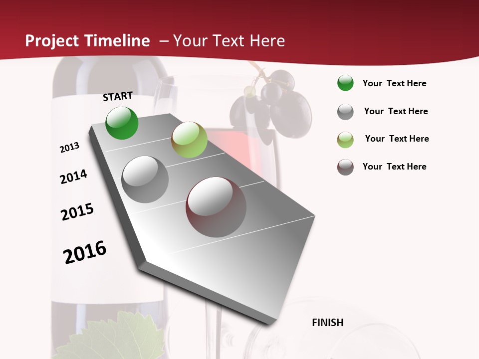 Object Liquor Green PowerPoint Template