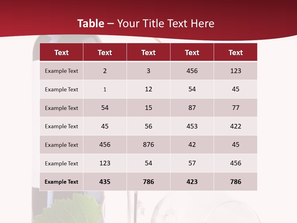 Object Liquor Green PowerPoint Template