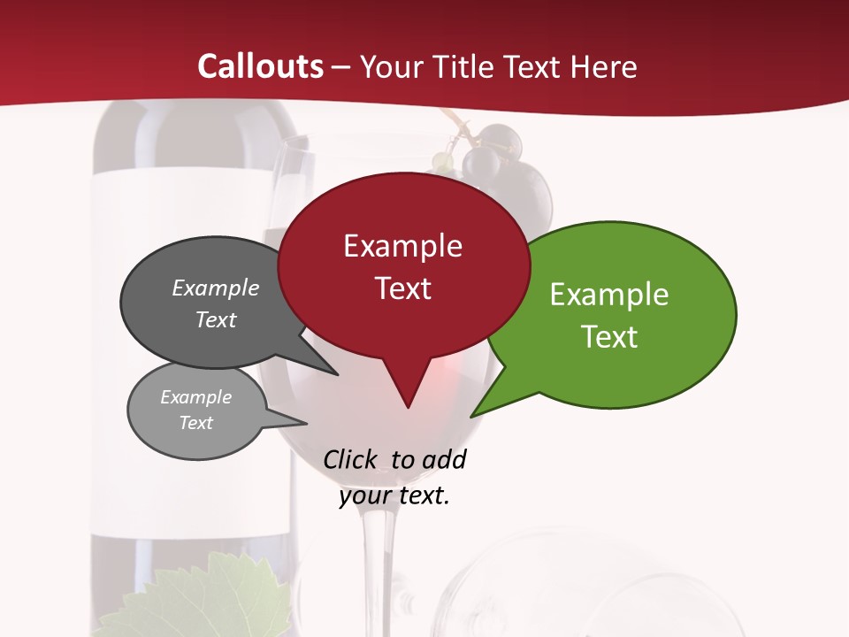 Object Liquor Green PowerPoint Template