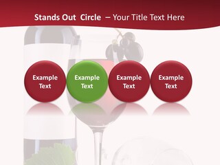 Object Liquor Green PowerPoint Template