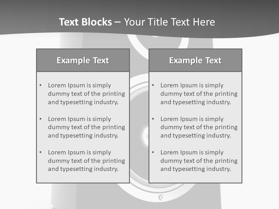 Club Instrument Music PowerPoint Template