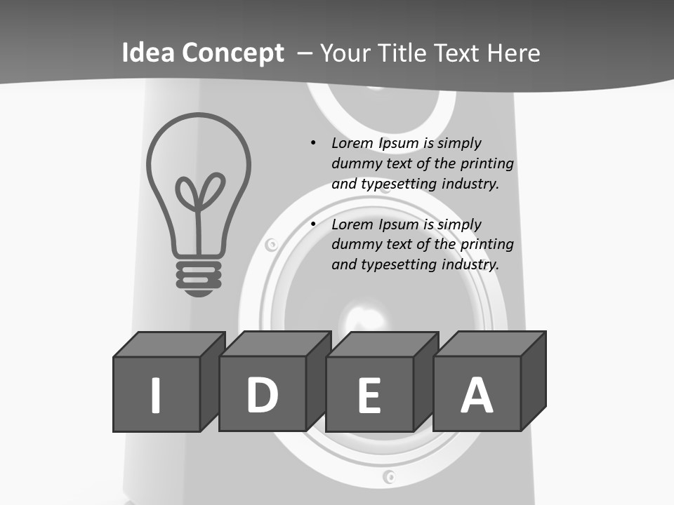 Club Instrument Music PowerPoint Template