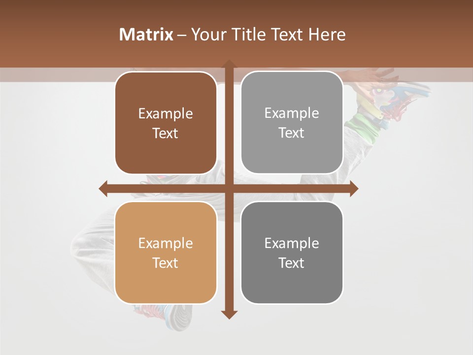 Smile Happy Jump PowerPoint Template