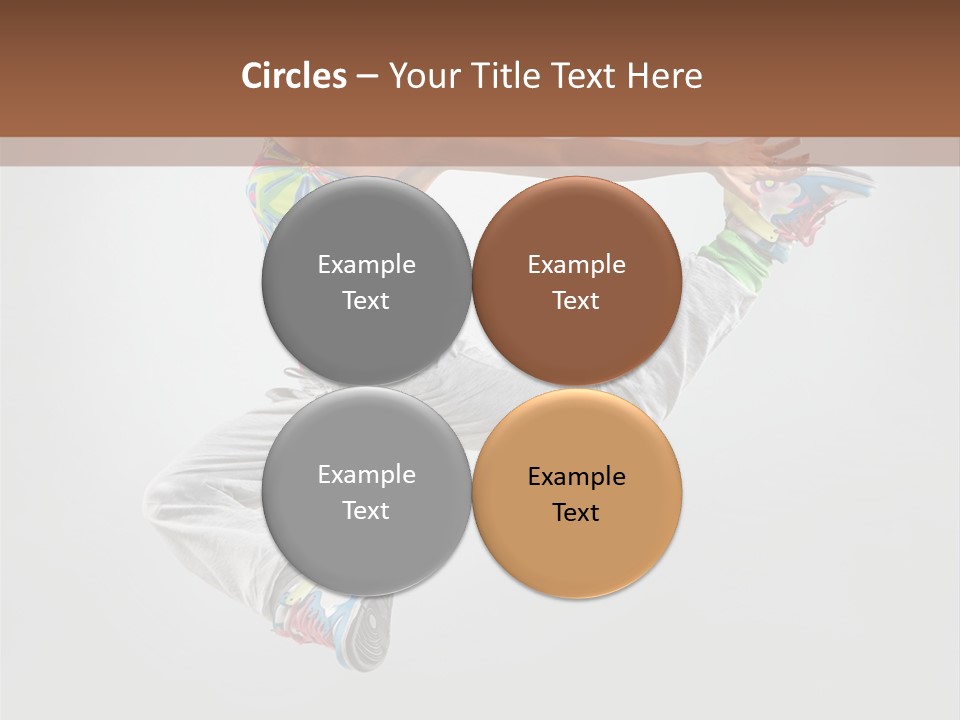 Smile Happy Jump PowerPoint Template