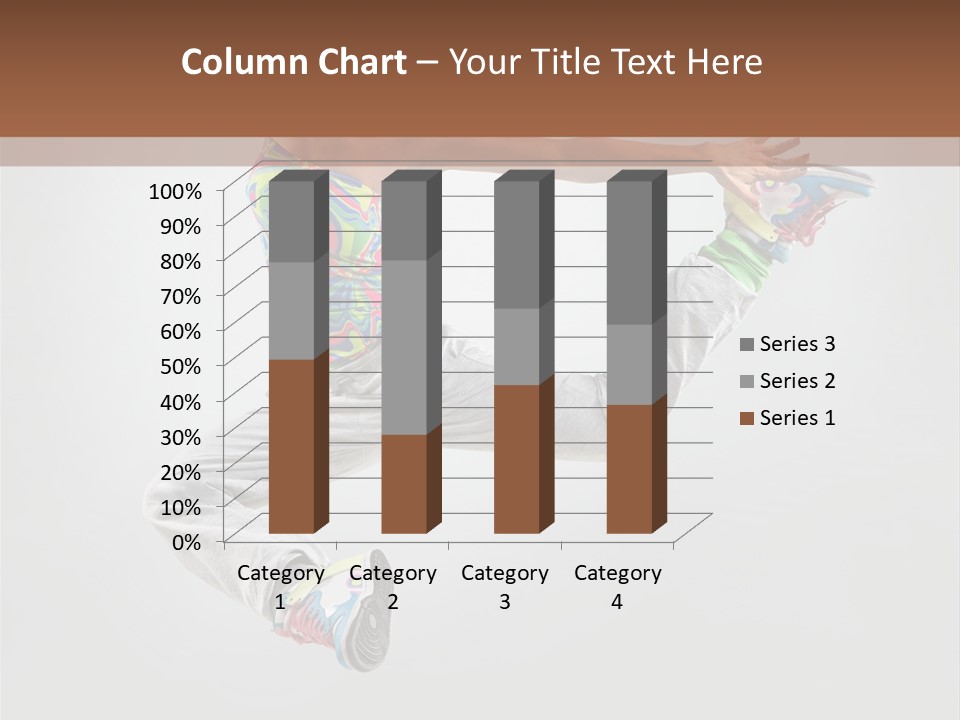 Smile Happy Jump PowerPoint Template