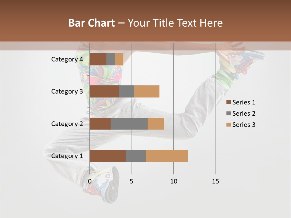 Smile Happy Jump PowerPoint Template