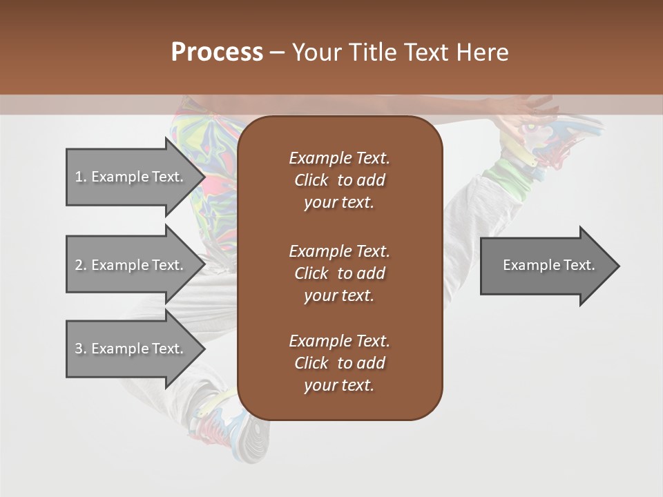 Smile Happy Jump PowerPoint Template