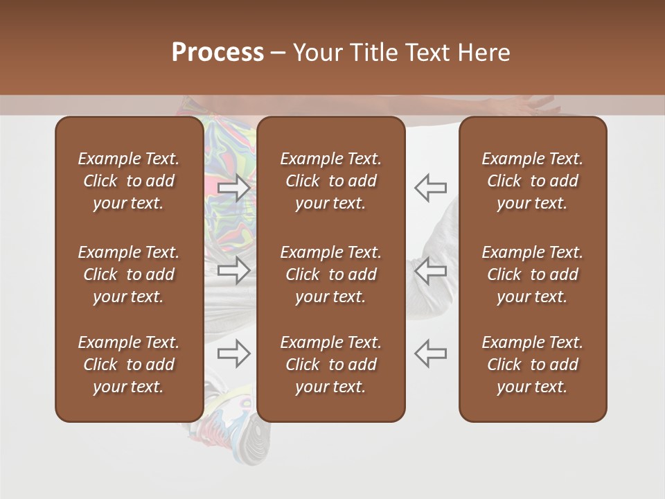 Smile Happy Jump PowerPoint Template