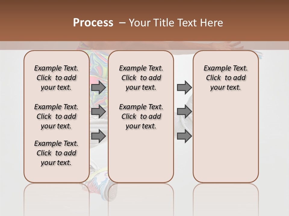 Smile Happy Jump PowerPoint Template