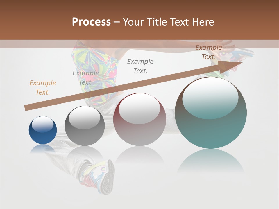Smile Happy Jump PowerPoint Template