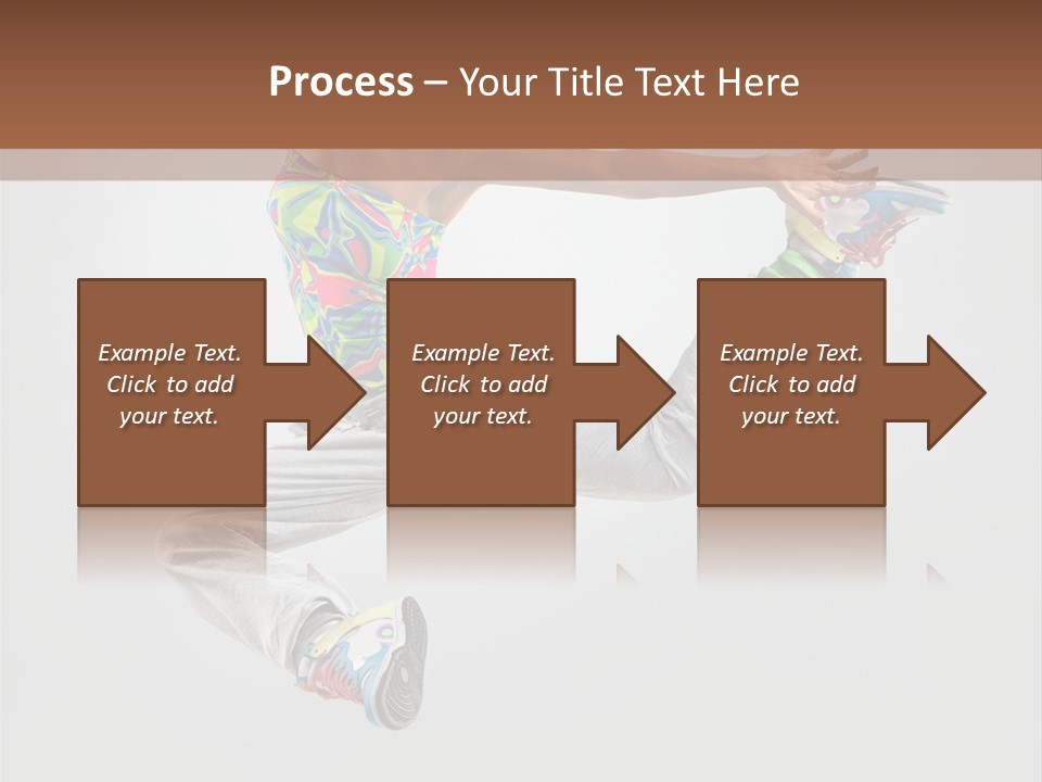 Smile Happy Jump PowerPoint Template