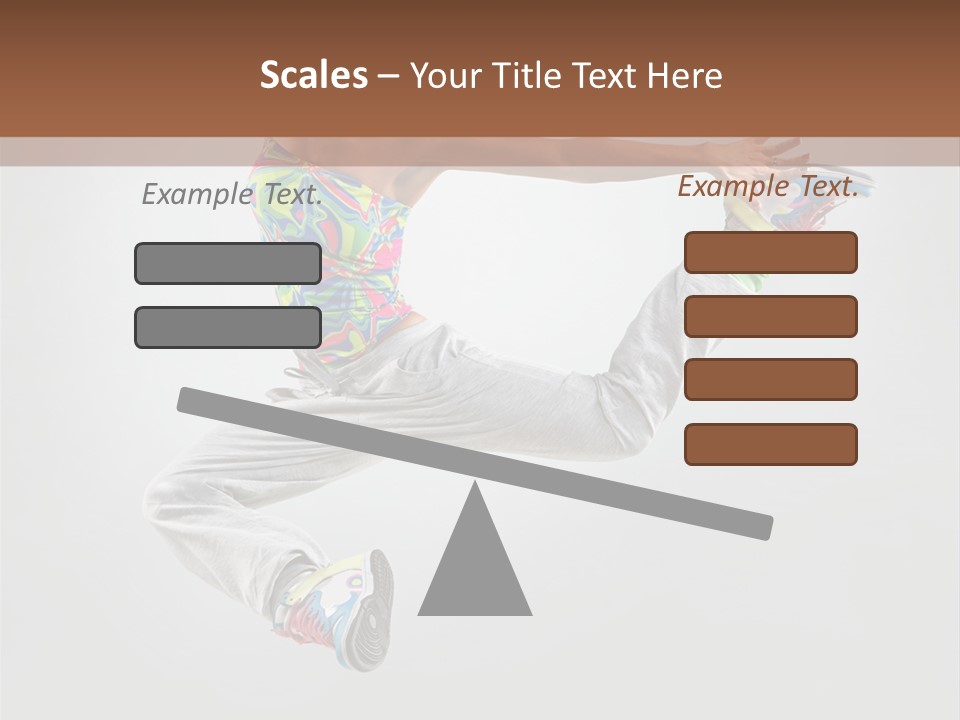 Smile Happy Jump PowerPoint Template