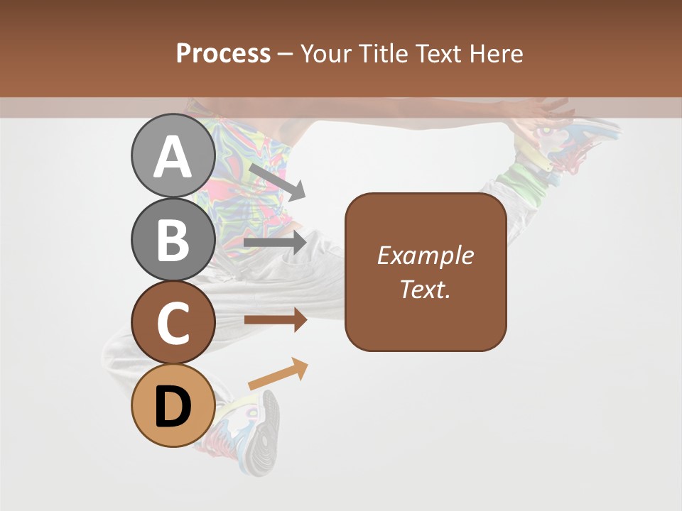 Smile Happy Jump PowerPoint Template