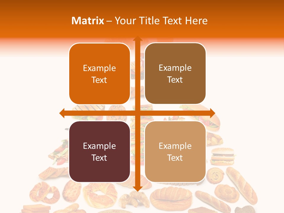 Banana Pyramid Nutrition PowerPoint Template