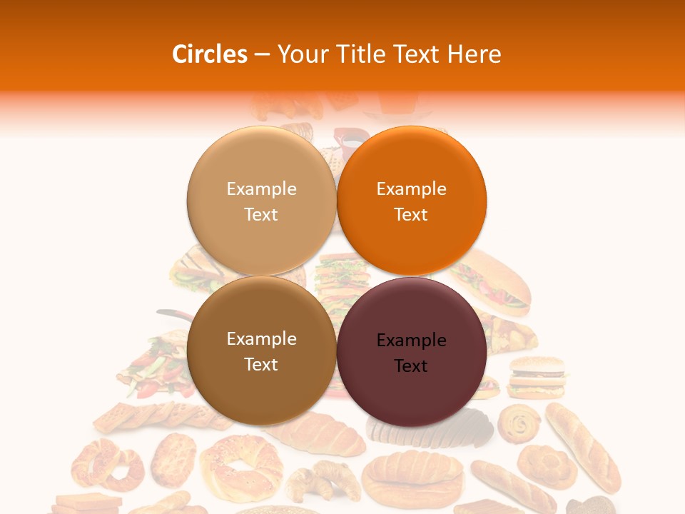 Banana Pyramid Nutrition PowerPoint Template