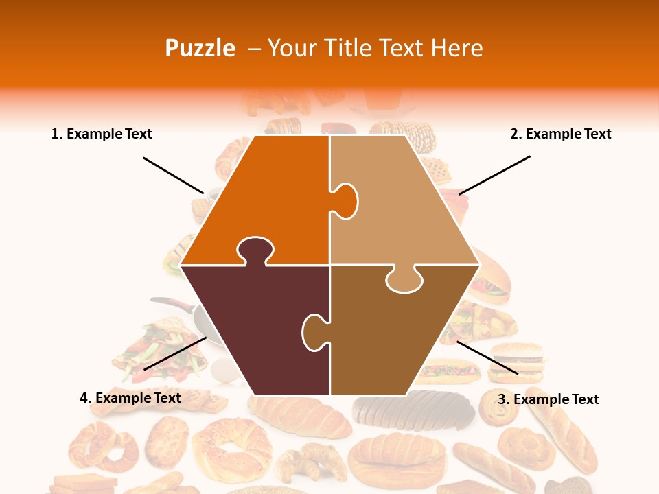 Banana Pyramid Nutrition PowerPoint Template