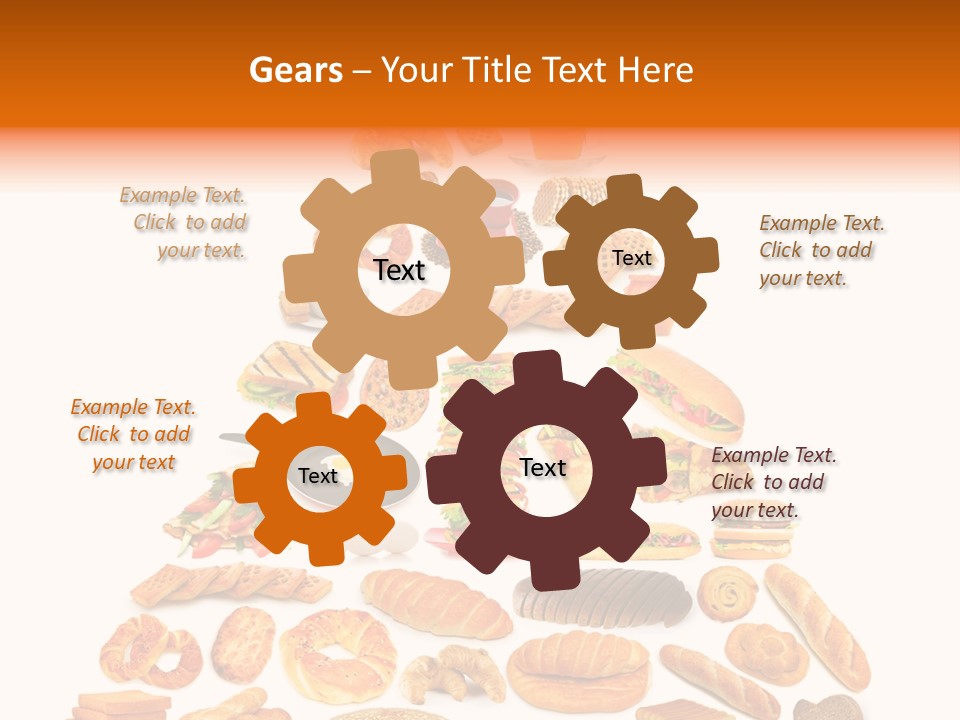 Banana Pyramid Nutrition PowerPoint Template