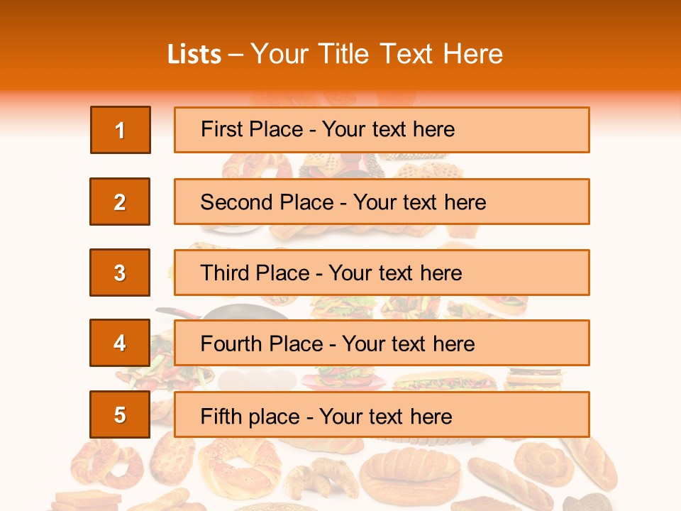 Banana Pyramid Nutrition PowerPoint Template
