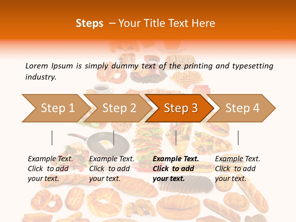 Banana Pyramid Nutrition PowerPoint Template