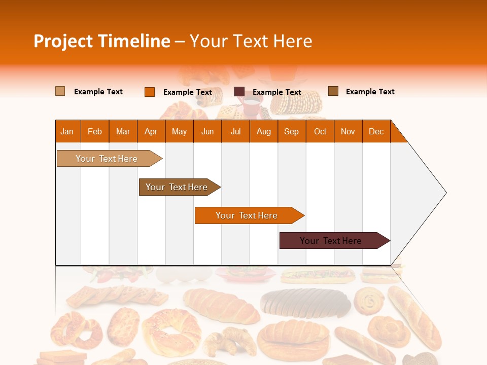 Banana Pyramid Nutrition PowerPoint Template