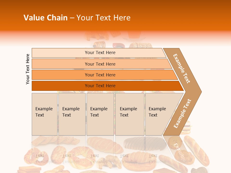 Banana Pyramid Nutrition PowerPoint Template