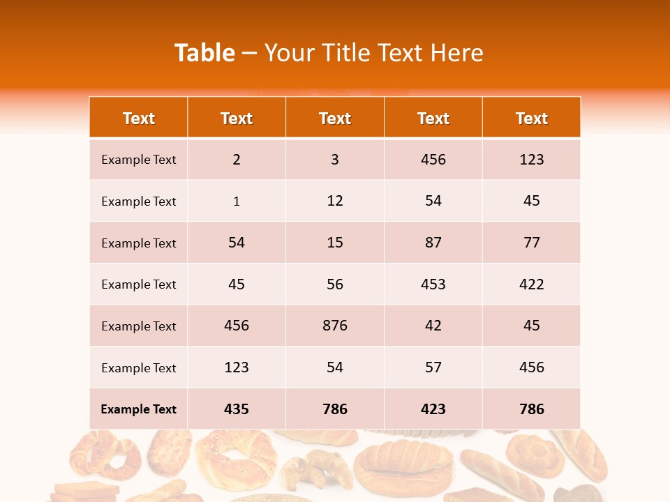 Banana Pyramid Nutrition PowerPoint Template