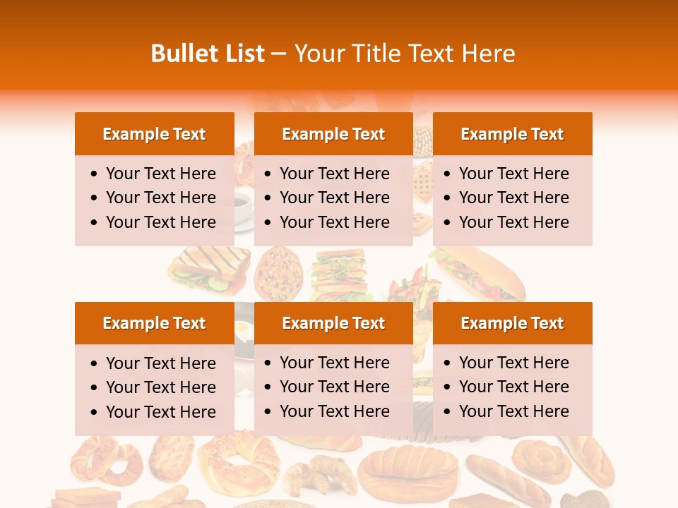 Banana Pyramid Nutrition PowerPoint Template