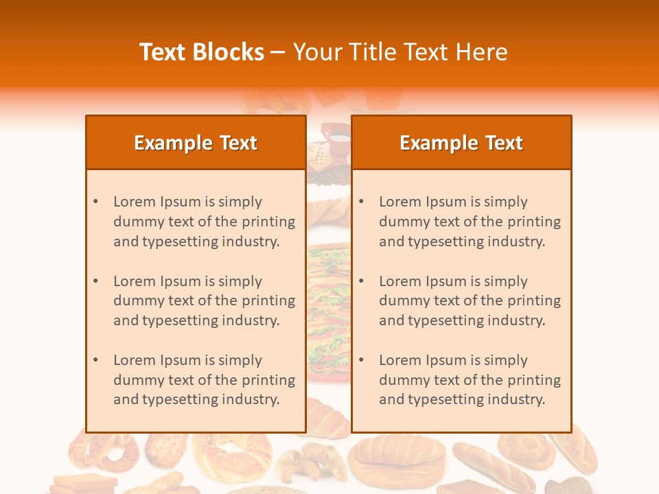 Banana Pyramid Nutrition PowerPoint Template