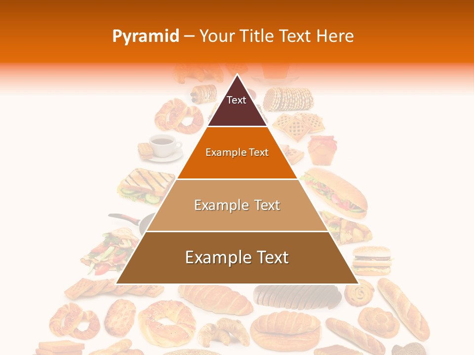 Banana Pyramid Nutrition PowerPoint Template
