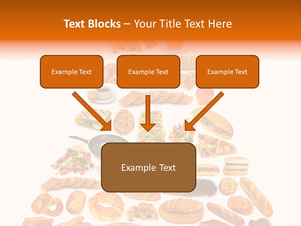 Banana Pyramid Nutrition PowerPoint Template