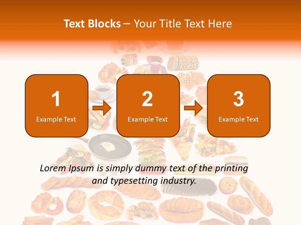 Banana Pyramid Nutrition PowerPoint Template
