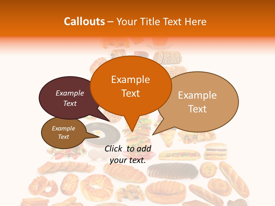 Banana Pyramid Nutrition PowerPoint Template