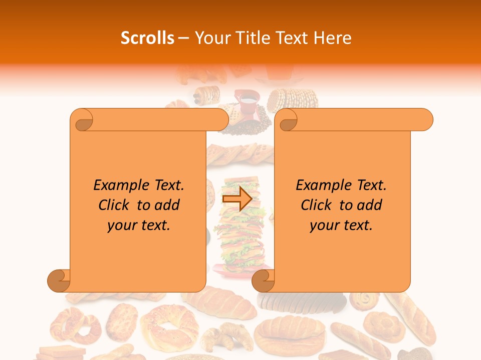 Banana Pyramid Nutrition PowerPoint Template