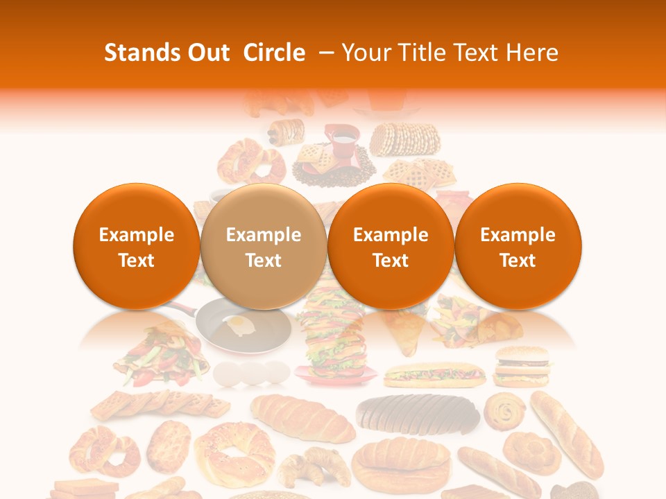 Banana Pyramid Nutrition PowerPoint Template