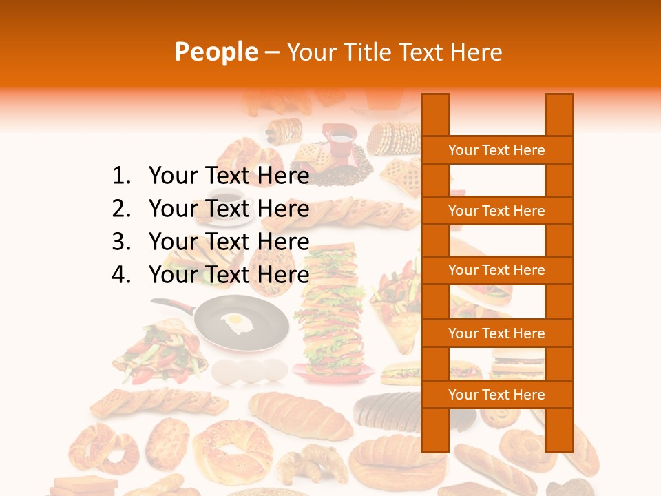 Banana Pyramid Nutrition PowerPoint Template