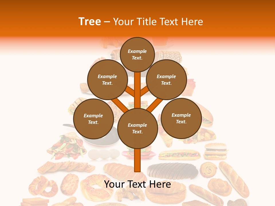 Banana Pyramid Nutrition PowerPoint Template