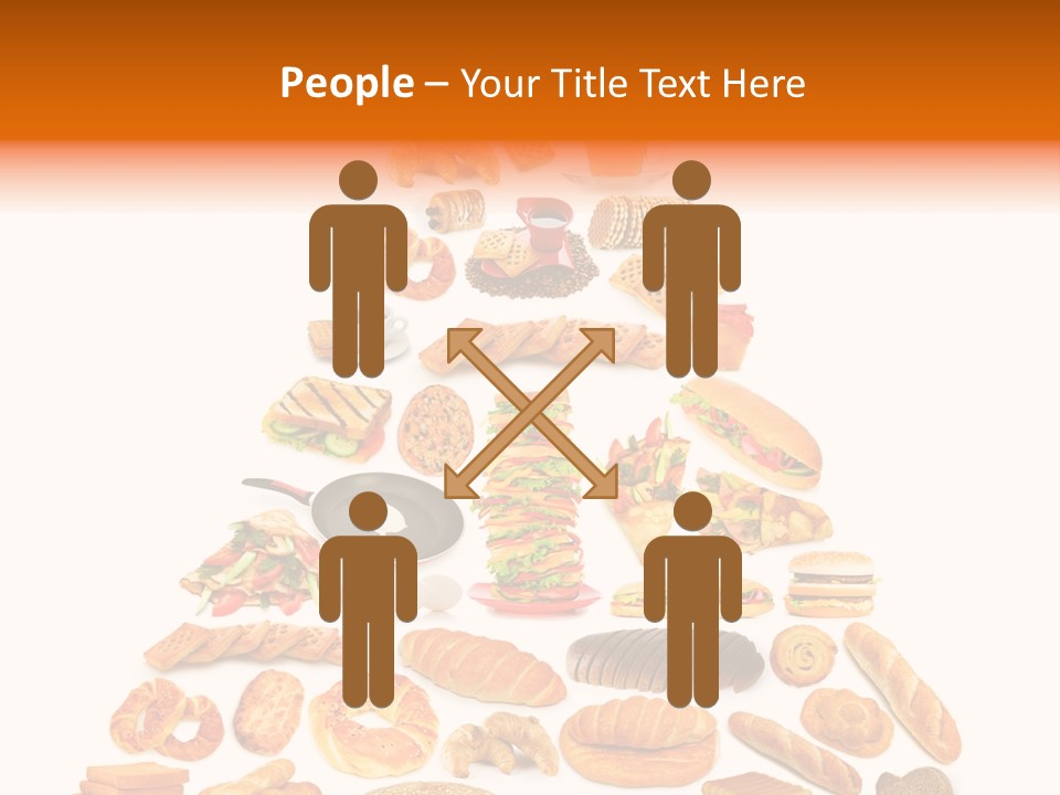 Banana Pyramid Nutrition PowerPoint Template