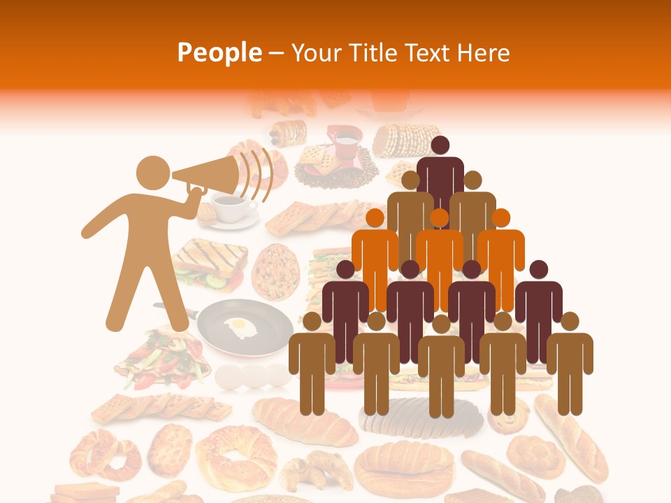 Banana Pyramid Nutrition PowerPoint Template