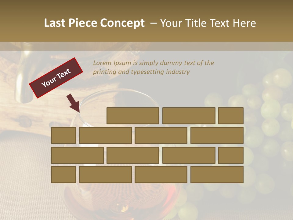 Hard Orange Background PowerPoint Template