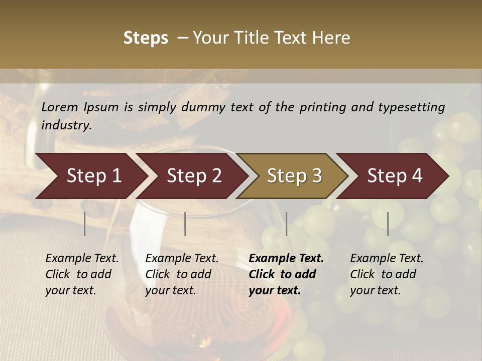 Hard Orange Background PowerPoint Template