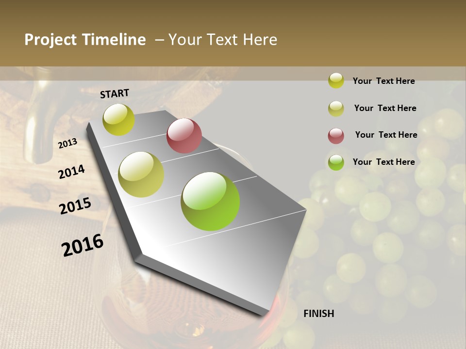 Hard Orange Background PowerPoint Template