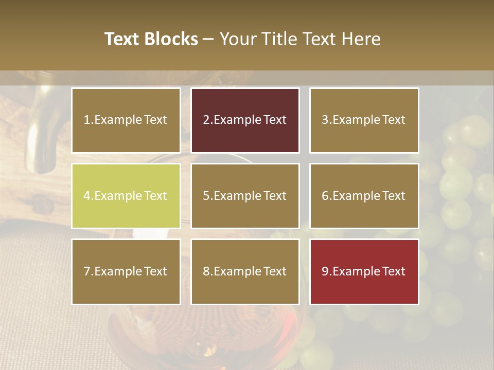 Hard Orange Background PowerPoint Template