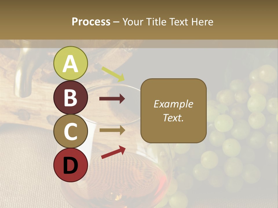 Hard Orange Background PowerPoint Template
