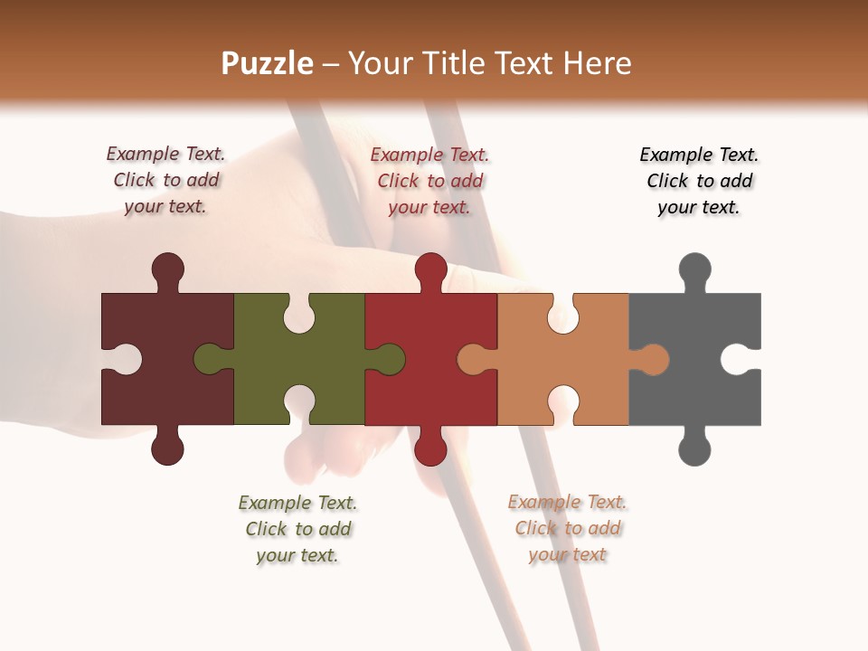 Objects White Traditional PowerPoint Template