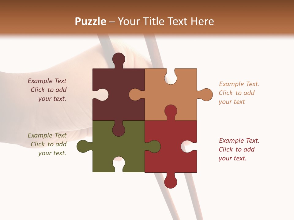 Objects White Traditional PowerPoint Template