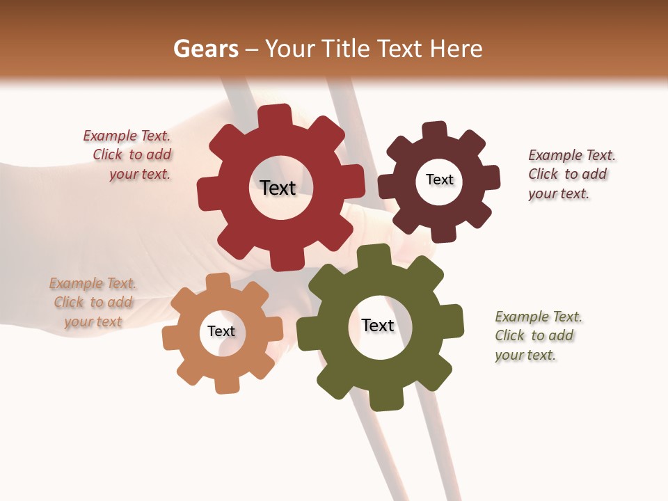 Objects White Traditional PowerPoint Template