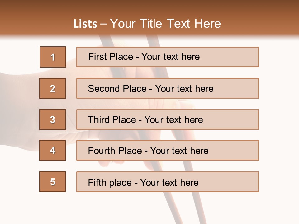 Objects White Traditional PowerPoint Template