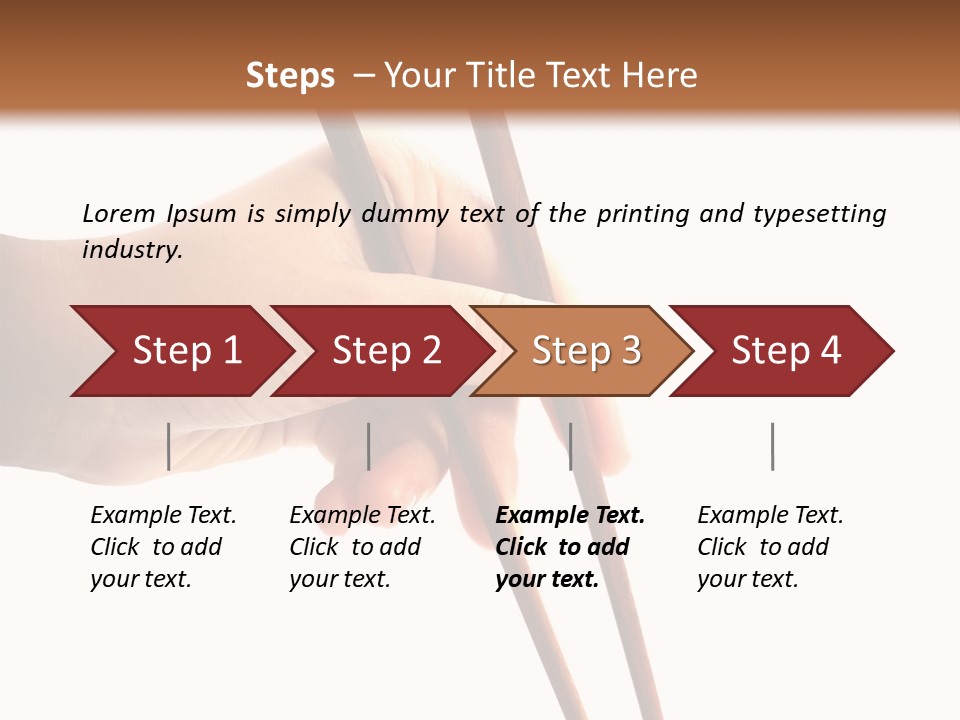Objects White Traditional PowerPoint Template