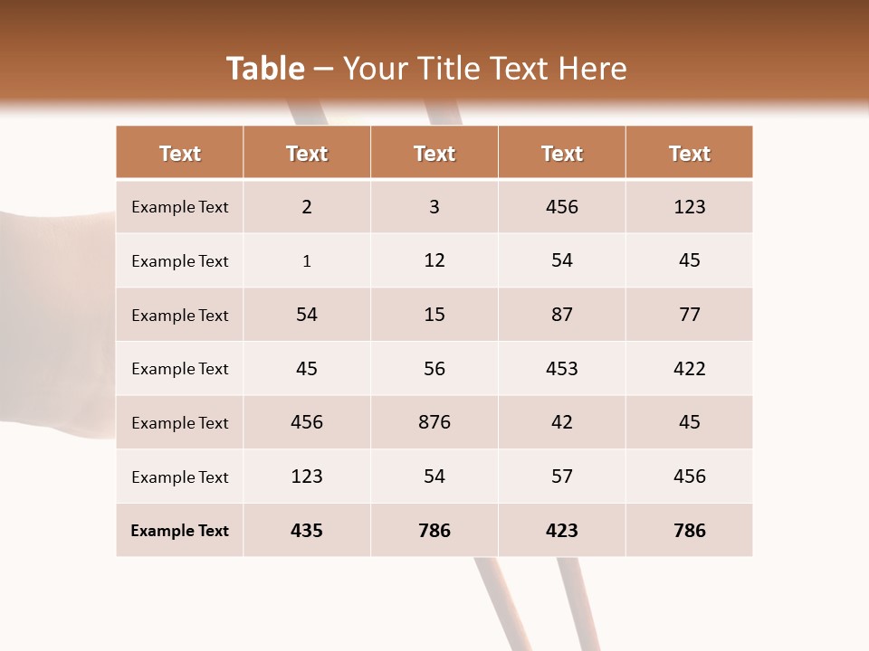 Objects White Traditional PowerPoint Template